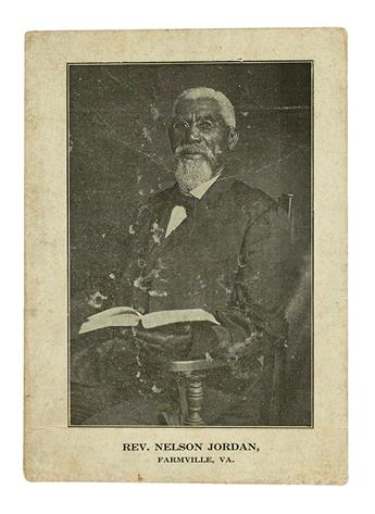 (FAMILY ARCHIVE.) Large family archive of ex-slaves Nelson Jordan and Carrie Walker Spencer.